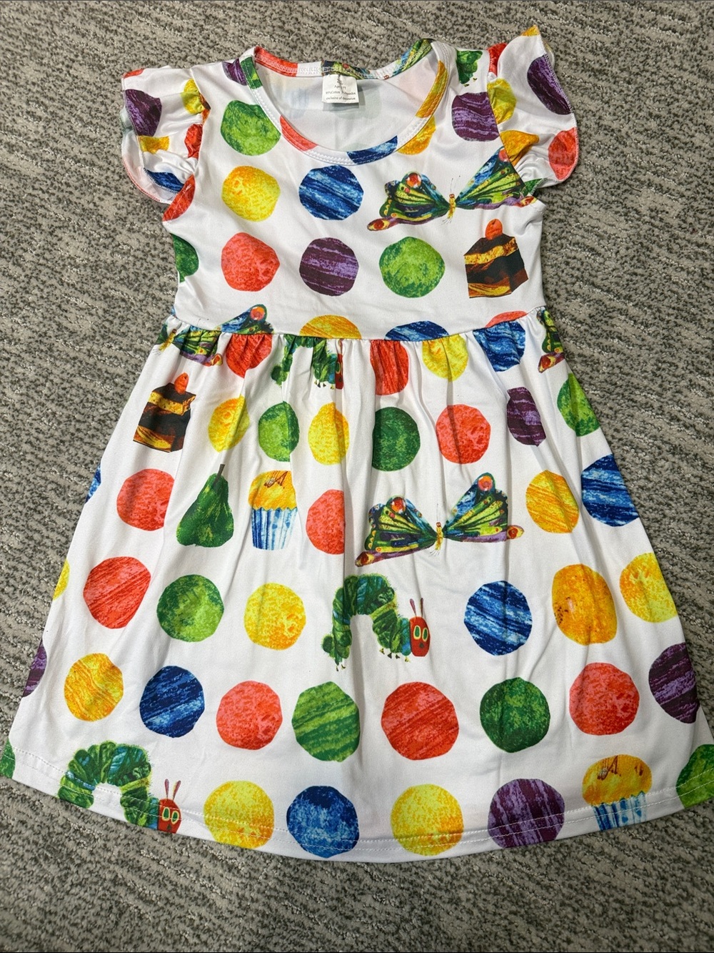 The Very Hungry Caterpillar Polka Dot Dress - Multicolor